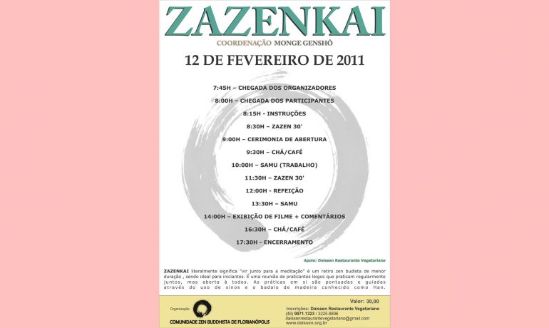 Zazenkai em Florianópolis