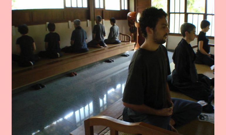 Praticando o zen como os monges nos mosteiros