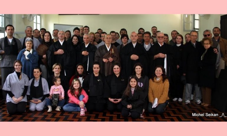 Final de sesshin e novos monges noviços